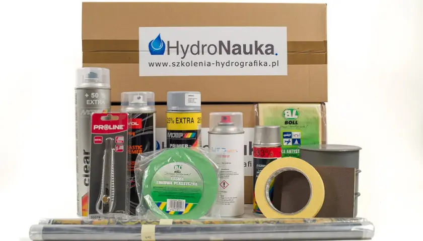 Co jest potrzebne do hydrografiki? Niezbędne materiały i akcesoria